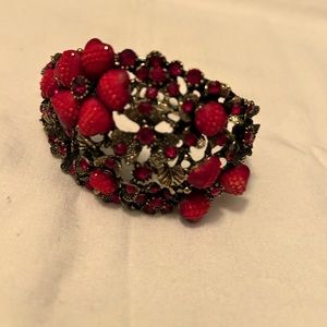 Red Statement Bracelet